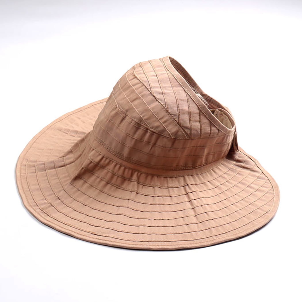 foldable beach hat