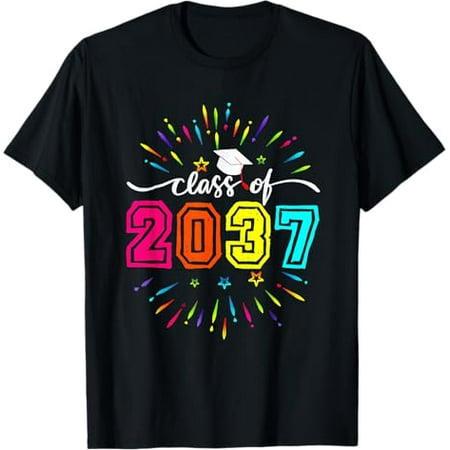 

Class Of 2037 Kindergarten Pre-k Grow with Me Boys Girls T-Shirt