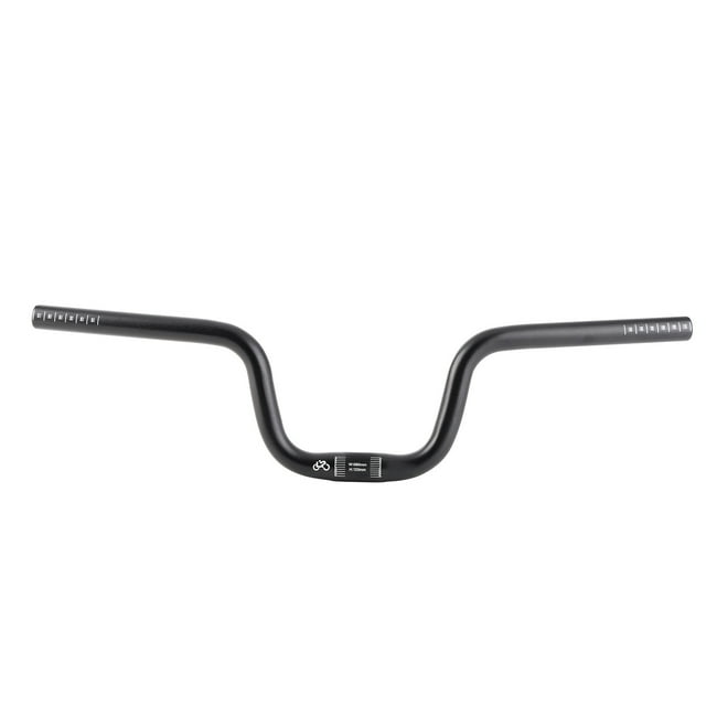 Road Bike Handlebars, MTB Mountain Bike Bicycle Riser Handlebar 25.4mm Diameter 580mm Extra Long Handlebar Aluminum Alloy Folding Road Bike Riser Bar