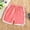Watermelon Red, variant on Kids Shorts Girls Mint Green High Waisted Causal Summer Clothes Essentials Shorts 6-12 Months