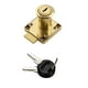 thumbnail image 4 of 2x Cerradura Del Cajón de La Leva Del Cilindro Armario Del pequeña sala Armario Armario Muebles Hardware Cerradura con Llaves (con Llave Por Igual), 4 of 9