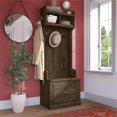 thumbnail image 2 of Woodland 24W Hall Tree & Shoe Bench w/ Drawer in Ash Brown - Engineered Wood, 2 of 7