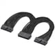 thumbnail image 2 of 8X Fuente de Alimentación Dual PSU Cable Divisor de Placa Base ATX de 24 Pines, 24 Pines (20 + 4) para Cable de Extensión de Placa Base ATX, 2 of 5