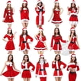 thumbnail image 2 of Vestido de Navidad de Santa Claus para mujer, traje de Cosplay Sexy rojo, traje de baile, novedad de 2019, 2 of 4