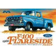 thumbnail image 1 of Ford 1966 F100 Flareside Pickup Truck 1/25 Scale Plastic Model Kit Moebius, 1 of 10