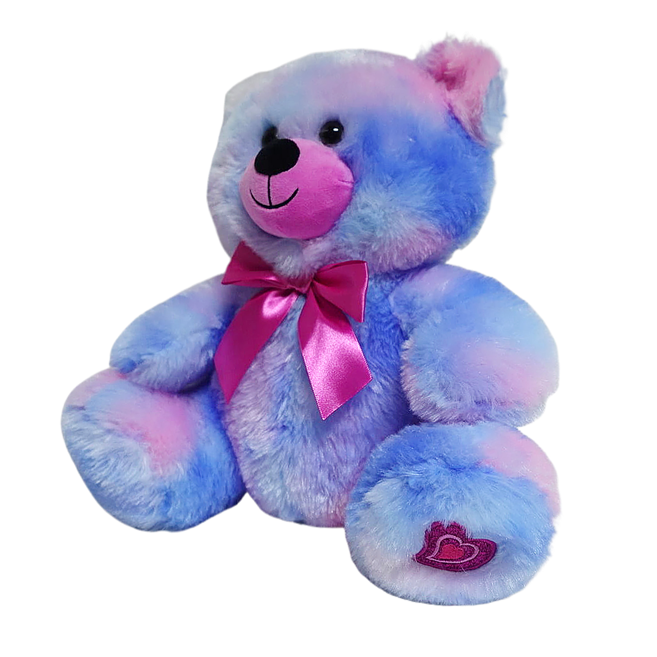 Way to Celebrate Large Plush Bear Purple
