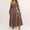 *Coffee, variant on Women's Off Shoulder Long Sleeve Tiered Maxi Dress,Smocked Waist A-Line Flare Sundress Purple,Women's Plus XXL