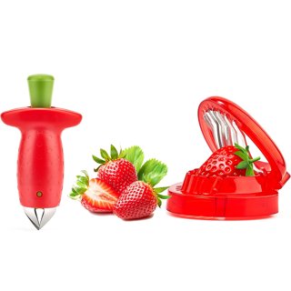 Multifunctional Strawberry Slicer Cutter Stainless Steel Egg Cutter Fruit  Core Remover Red Dates Corer Kitchen Vegetable Gadgets - AliExpress