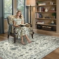 thumbnail image 6 of Wonnitar 4'x6' Boho Tribal Area Rug,Large Rugs for Living Room, Soft Non Slip Washable Non Shedding Playroom Mat Indoor Nursery Carpet for Living Dining Classroom Dorm Office, 6 of 7