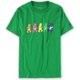 thumbnail image 1 of Ecko Unltd. Camiseta gráfica Smokers Club Bear para hombre, verde, grande, 1 of 1