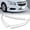 Painted White, variant on Stay Tuned Performance Chevrolet Cruze Front Bumper Splitter Spoiler Lip, Black, 2011-2014