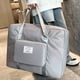 thumbnail image 5 of Bolsa de viaje grande, bolsa expandible para gimnasio, equipaje de mano para mujer con funda para carrito, bolsillo impermeable, bolsas de lona de viaje, contenedores de almacenamiento de viaje, 5 of 9