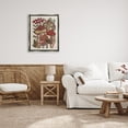 thumbnail image 4 of Stupell Industries Layered Mushrooms Nature Botanicals Intricate Floral Patterns Graphic Art Luster Gray Floating Framed Canvas Print Wall Art, Design by Valentina Harper, 4 of 5