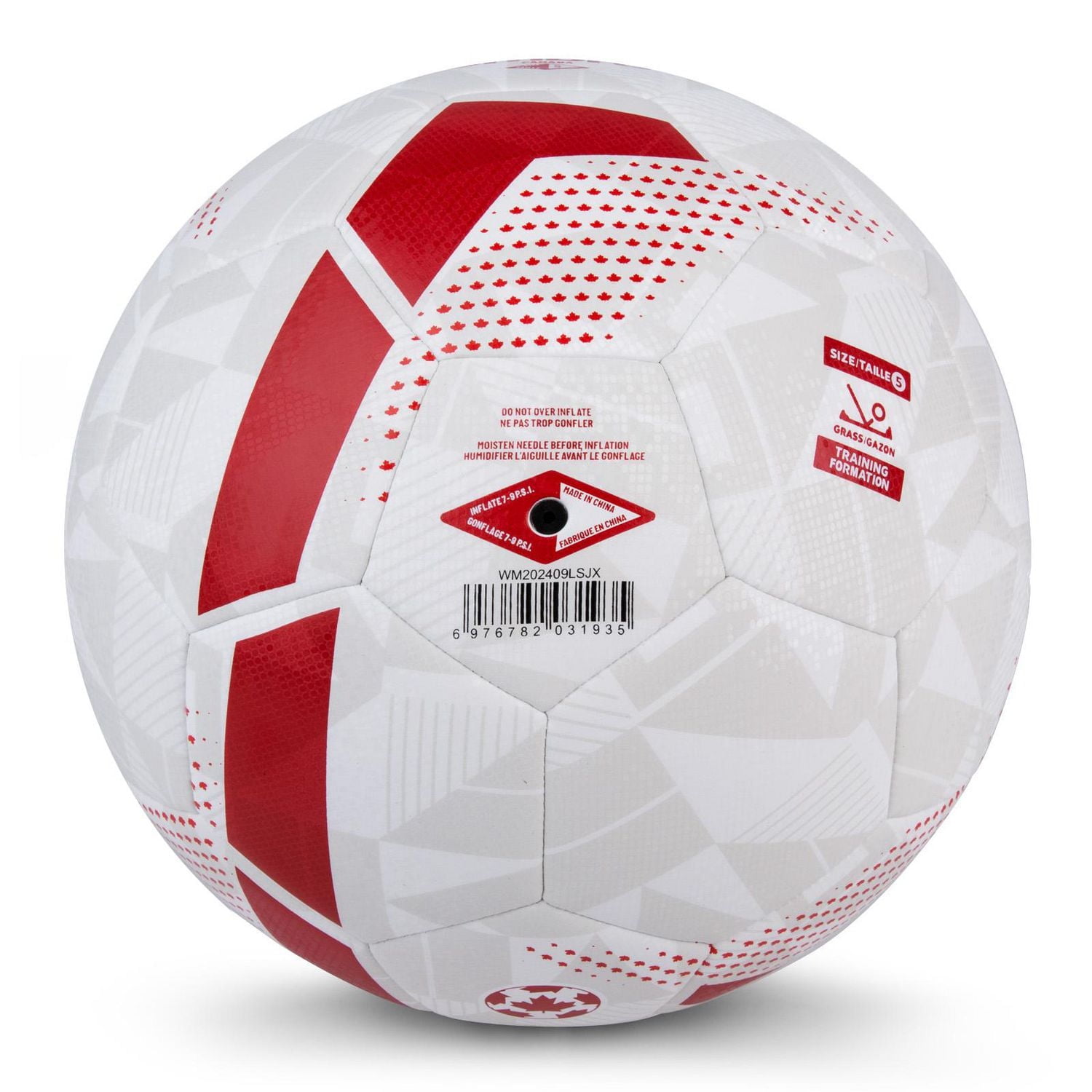 UMBRO Canada Soccerball White, CANADA SOCCER BALL WHITE