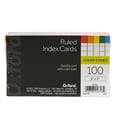 thumbnail image 1 of Tarjeta Índice Oxford, Codificación por color, Rayadas, 3"x5", Paquete c/100, 1 of 3
