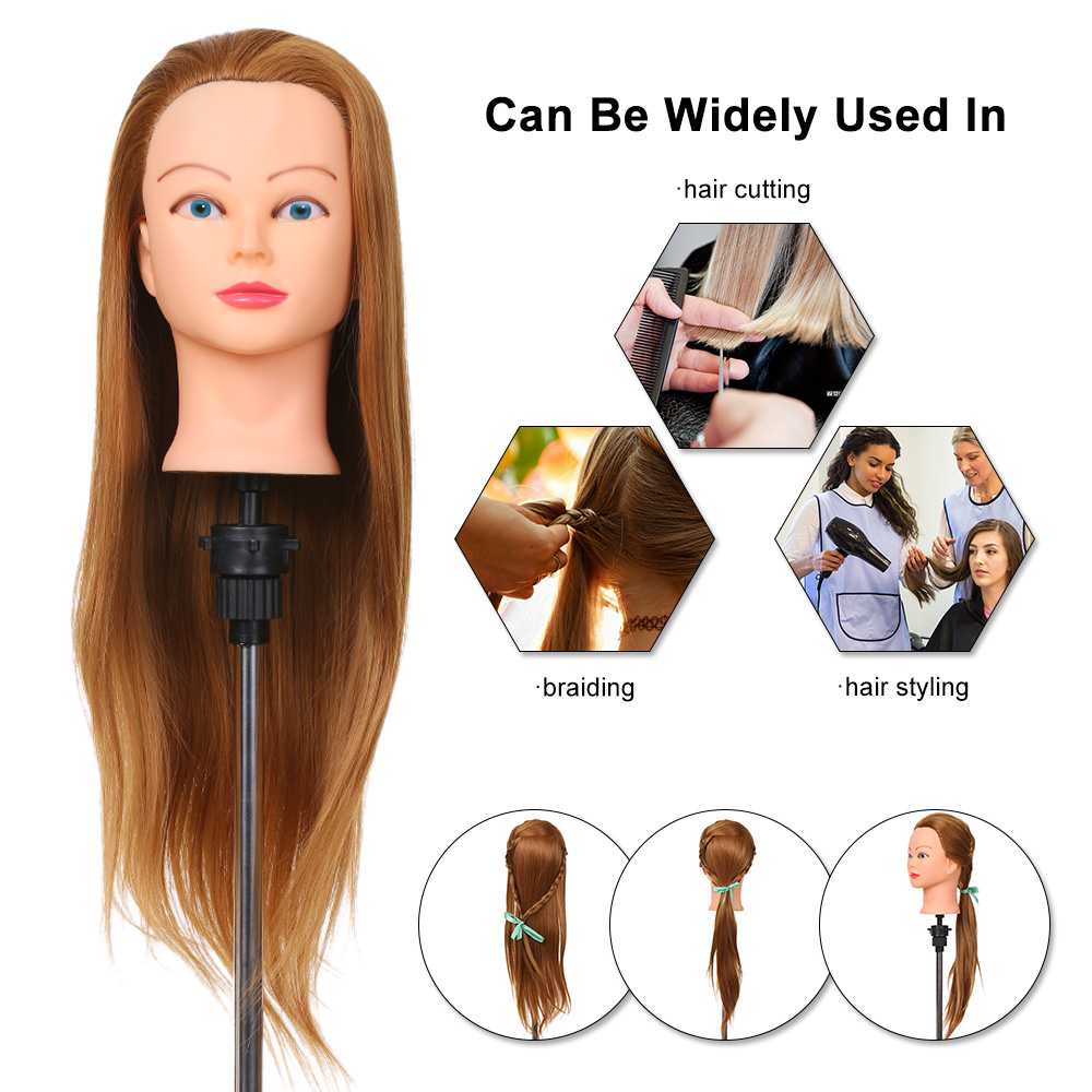 hair training mannequin head