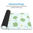thumbnail image 3 of Naloa Kawaii Frogs Gaming Mouse Pad Large Mouse Mat Long Extended Desk Pad Non-Slip Rubber Mice Pads Stitched Edges Thin Pad (16x29.5 Inch), 3 of 8