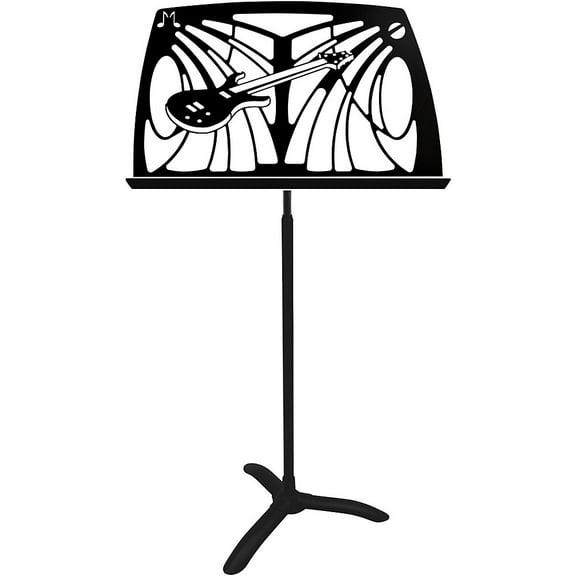 Manhasset N1230 Noteworthy Collection Music Stand, Electric Guitar Design