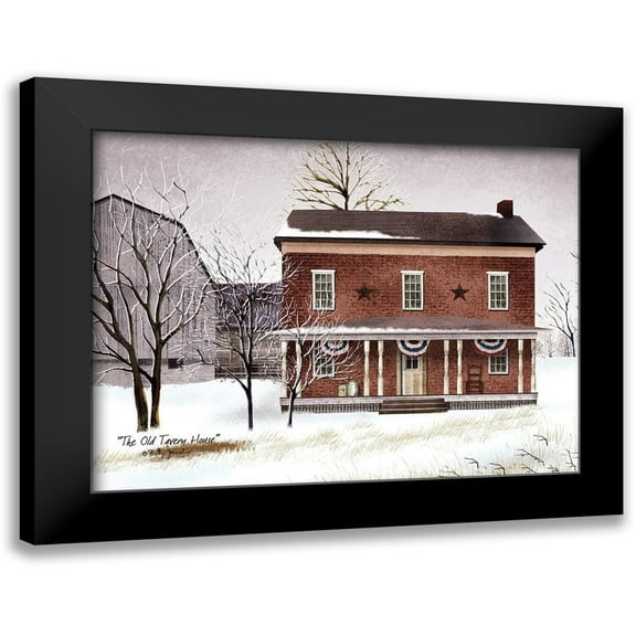 Jacobs, Billy 14x12 Black Modern Framed Museum Art Print Titled - The Old Tavern House