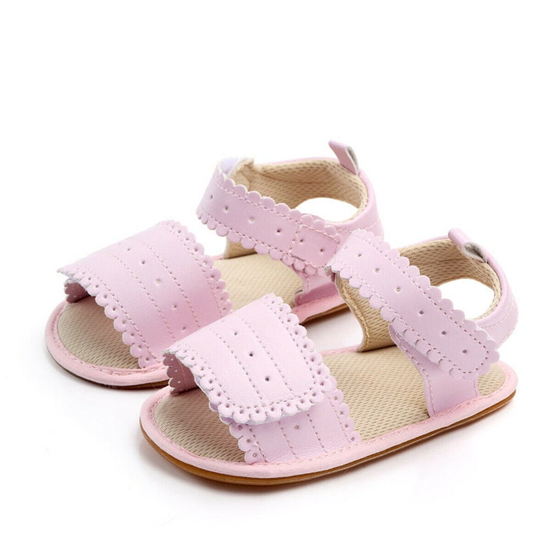baby girl leather sandals