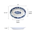 thumbnail image 2 of Excellante Blue Dragon Melamine Dinnerware Collection 28 oz, 14 1/8" x 10 5/8" Deep Platter, Comes in Dozen, 2 of 3