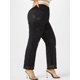 thumbnail image 1 of Pantalones Talla Extra Encaje Cintura Alta Rosegal  Pantalones de talla grande, 1 of 5