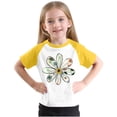 thumbnail image 4 of RXIRUCGD 2025 Vêtements d'Été pour Enfants Tout-Petits Garçons Filles Mode Mignon Col Rond Imprimé Manches Courtes Haut, 4 of 7
