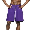 thumbnail image 5 of Mens Shorts Men's Workout Gym Shorts Athletic Shorts Casual Work Flat Front Shorts Men's Athletic Shorts with Pockets Casual Short Pants Gym Shorts, 5 of 6