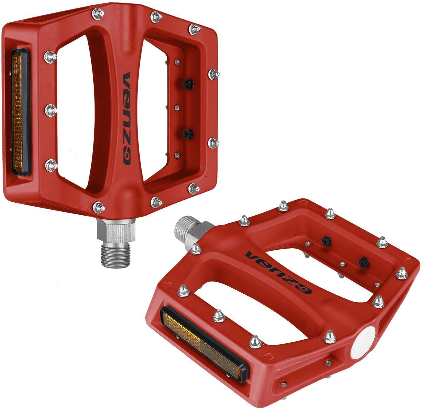 Brev M Bullo Glow In The Dark Luminous Bike Pedals 9//16/" Fixie BMX MTB Free DEL