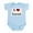 Sky Blue, variant on CafePress - I Love Tacos Infant Bodysuit - Baby Light Bodysuit, Size Newborn - 24 Months