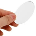 thumbnail image 5 of 5 Pcs Mobile Phone Mirror Decal Vanity Mirrors Glass Mirror Lens Mirror for Craft Small Oval Craft Mirror, 5 of 6