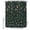 Green, variant on Dark Green Botanical Wildflowers Shower Curtains for Bathroom, Waterproof Fabric Bath Curtains Decor, Bath Tub Curtain Rustic Floral Decorative Shower Curtain Sets with 12 Hooks, 72x72 Inch