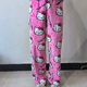 thumbnail image 5 of Sanrio-pantalones de pijama de lana de Hello Kitty para mujer, Pantalones suaves de Coral, pantalones casuales para el hogar, regalo de cumpleaños de dibujos animados de Anime Kawaii, 5 of 5