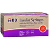 bd insulin syringe u/f