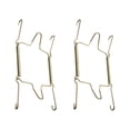 thumbnail image 4 of Exhibidores de platos, colgadores de platos, soportes de resorte para platos, soportes invisibles para colgar platos 10 pulgadas, 4 of 9