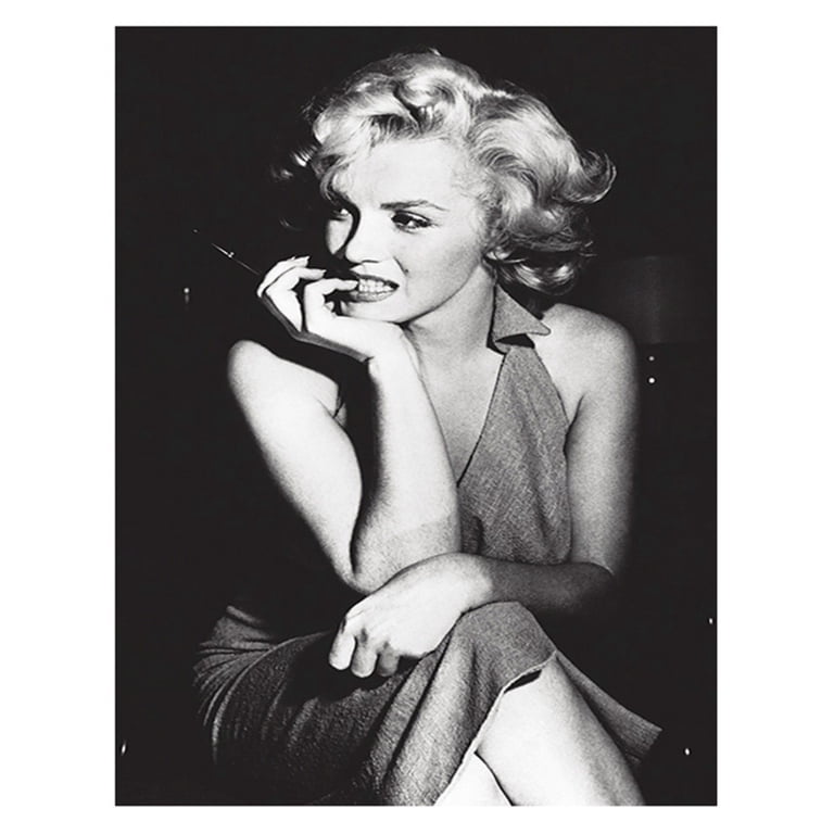 Marilyn Monroe Black And White Wall Art