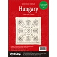 thumbnail image 2 of Sashiko World Hungary Stamped Embroidery Kit-Tulips And Poppies, 2 of 3