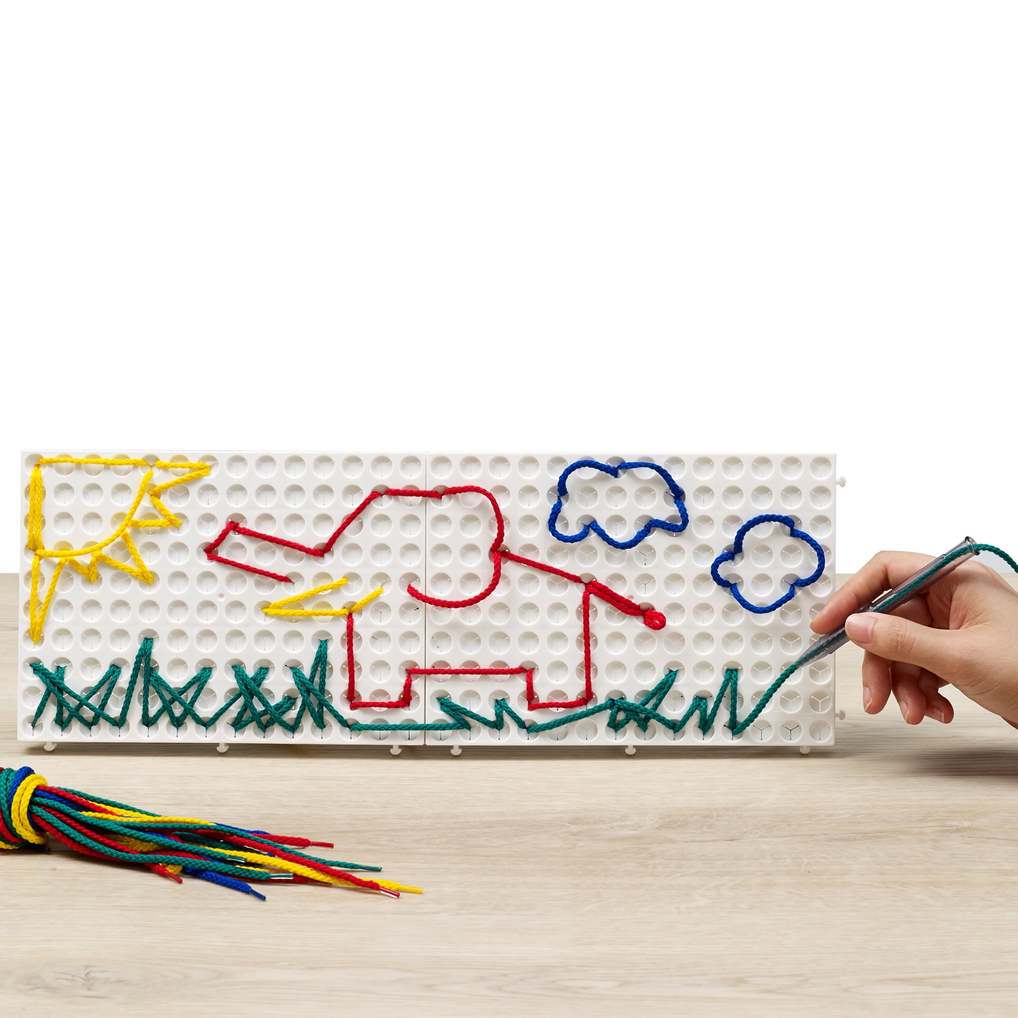 edxeducation Junior String Art - School Set