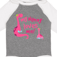 thumbnail image 4 of Inktastic My Nanny Loves Me Girls Long Sleeve Baby Bodysuit, 4 of 5