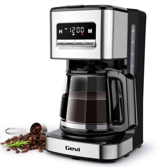 Gevi Programmable Brewing System 12-Cup Drip Coffee Makers