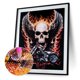 thumbnail image 1 of Wdftyju Motocicleta calavera diamante bordado pintura punto de cruz artesanía decoración del hogar Wdftyju 1bx5lk8be2tr7fz9, 1 of 9