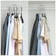 thumbnail image 4 of SONGMICS Perchas de Ropa, Juego de 50, Antideslizantes, Gancho Giratorio de 360°, Gris Claro y Gris Oscuro, 4 of 5