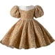 thumbnail image 3 of Vestidos cortos de desfile de lentejuelas para niñas, vestido de fiesta para niña con hombros descubiertos, color plateado y blanco, 3 of 5