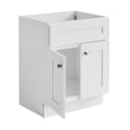 thumbnail image 3 of Pemberly Row Ready to Assemble Wood Vanity without Top in White-24", 3 of 7