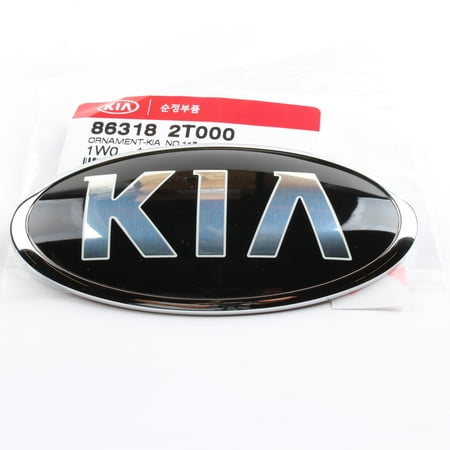 - Genuine 'KIA' front emblem for 11-15 Optima 86318-2T000