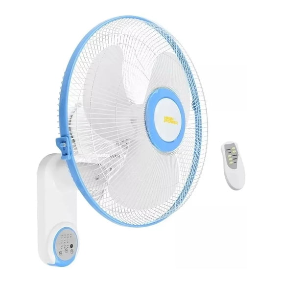 Ventilador De Pared 16” 3 Velocidades Con Control Remoto VP-1603 High Power
