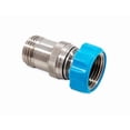 thumbnail image 1 of Camco Fresh Water Pressure Regulator 40054 Stainless Steel; Preset Pressure Range of 50-60 PSI; Without Gauge; Single; With English/French Language Packaging, 1 of 6
