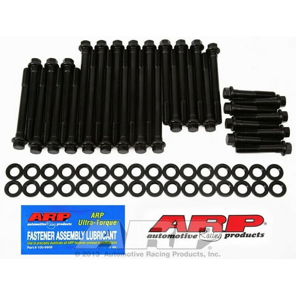 ARP 135-3606 Black For BB Chevy, w/Brodix Alum heads, hex head bolt kit