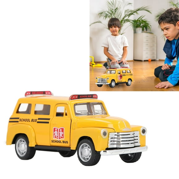1:32 Scale Alloy Pull Back Car with Sound Light Collectable Diecast Model Vehicle for Boys Interactive Playtime