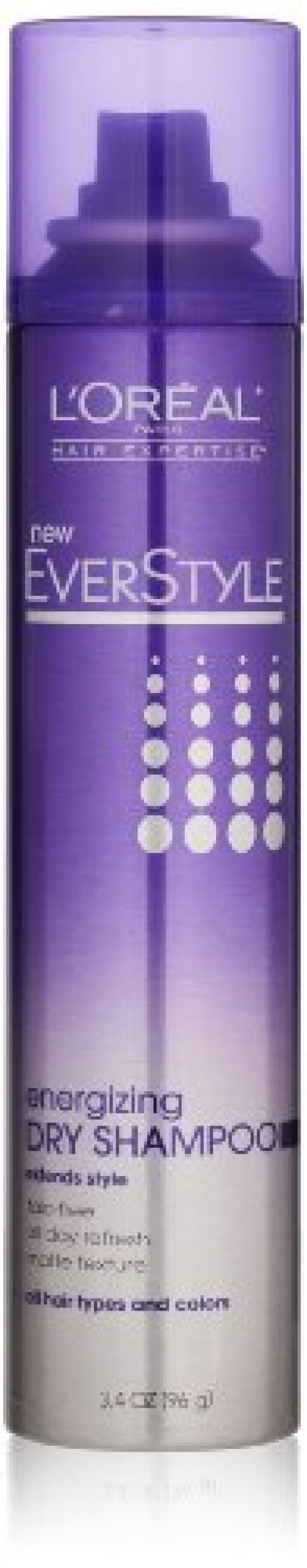 L'Oreal Paris EverStyle Texture Series Energizing Dry Shampoo, 3.4 oz